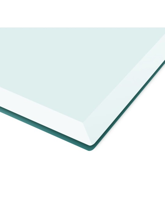 Stolní deska z tvrzeného skla obdélníková 1200x650 mm