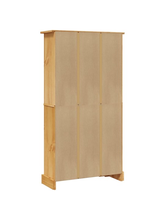 4patrová knihovna mexická borovice Corona 80x29x150 cm