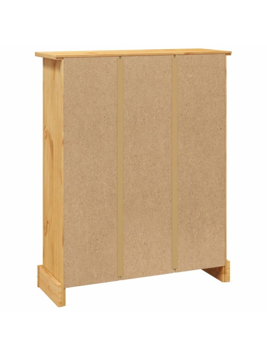 4patrová knihovna mexická borovice Corona 80x29x100 cm