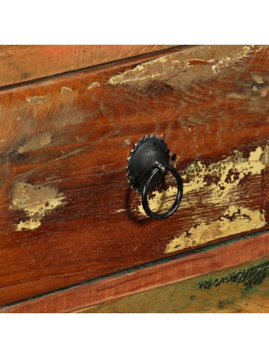 Příborník masivní recyklované dřevo 120 x 35 x 76 cm