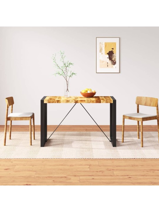 Jídelní stůl masivní mangovníkové dřevo 120 cm
