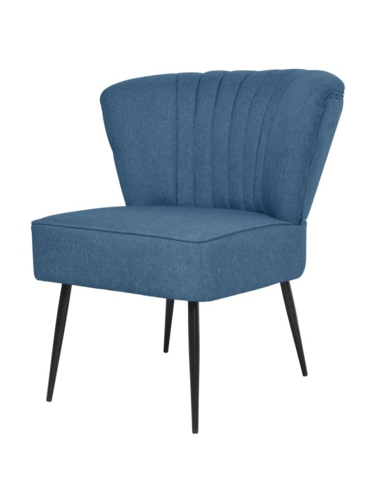 Koktejlová židle zelená textil