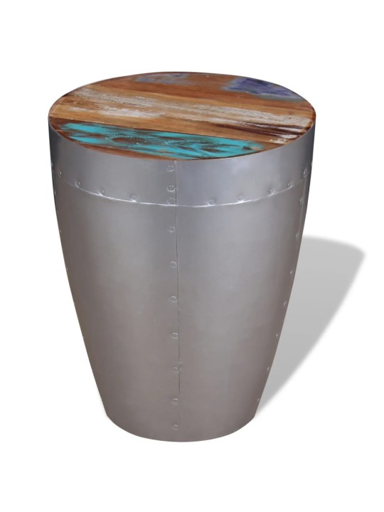 Stolička Aviator masivní recyklované dřevo