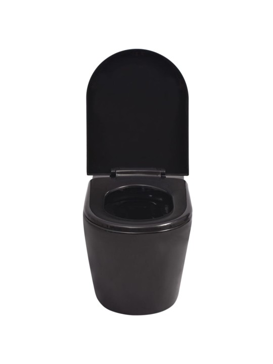Závěsné WC keramické černé