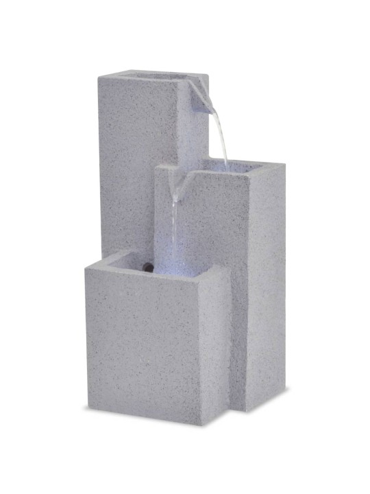 Interiérová fontána s LED osvětlením, polyresin