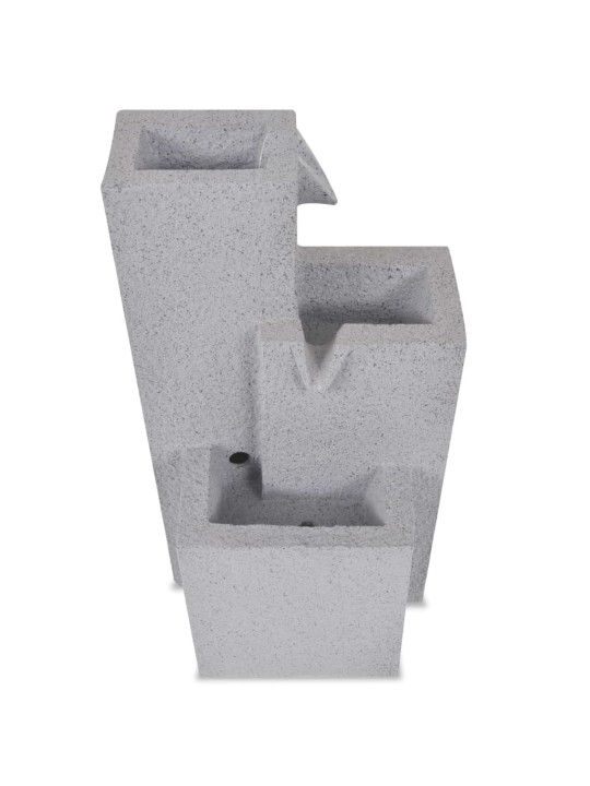 Interiérová fontána s LED osvětlením, polyresin