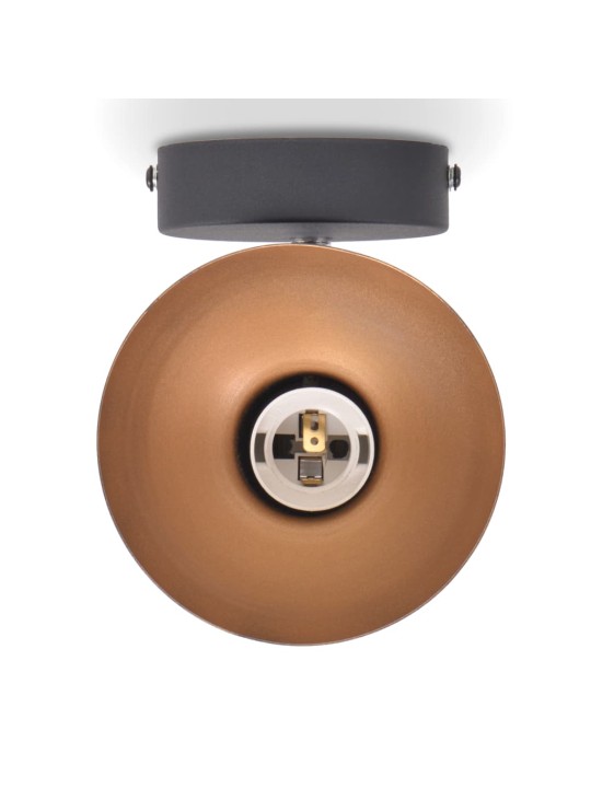 Nástěnná lampa, 2 ks, na 2 žárovky E27, černo-zlatá