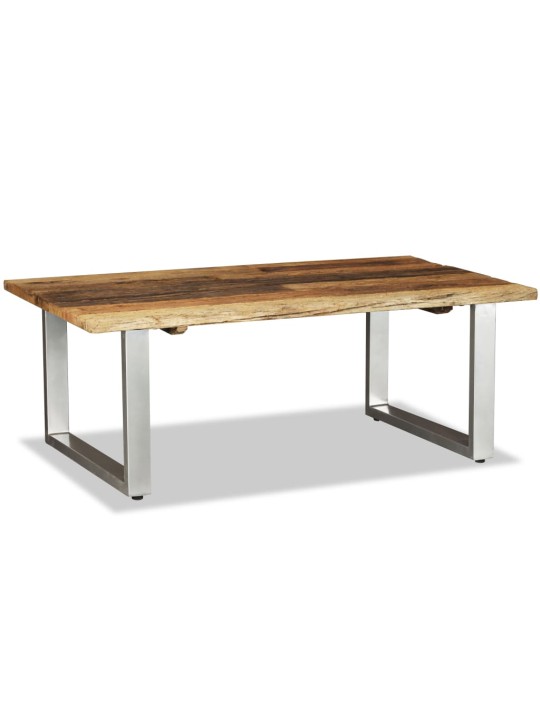 Konferenční stolek masivní recyklované dřevo 100 x 60 x 38 cm