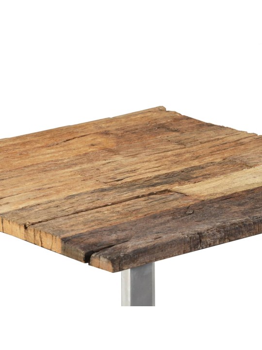 Konferenční stůl masivní recyklované dřevo 55 x 55 x 40 cm