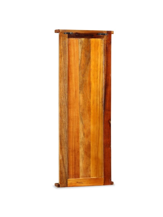 Věšák na kabáty 2 ks masivní recyklované dřevo 38 x 100 cm