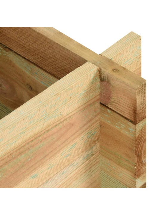 Vyvýšený zeleninový záhon impregnovaná borovice 80 cm
