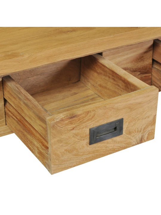 Konzolový stolek masivní teak 90 x 30 x 80 cm