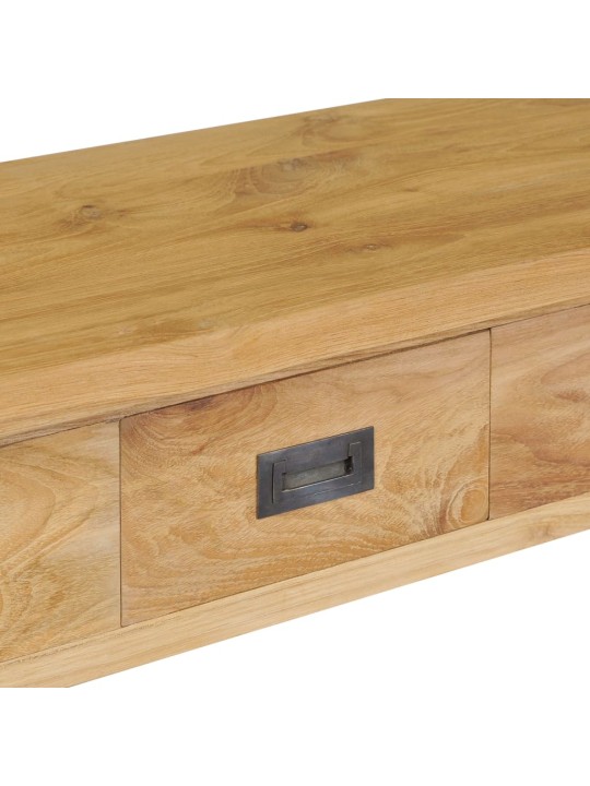 Konzolový stolek masivní teak 90 x 30 x 80 cm