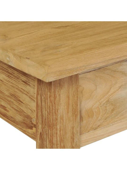 Konzolový stolek masivní teak 90 x 30 x 80 cm
