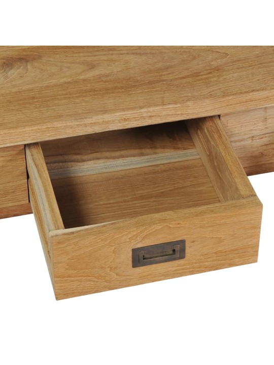 Lavice, masivní teak, 90x30x40 cm