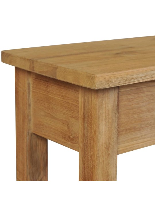 Lavice, masivní teak, 90x30x40 cm