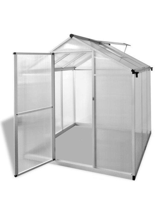 Skleník zpevněný hliník 3,46 m²