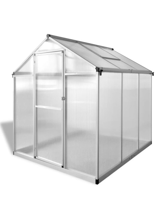 Skleník zpevněný hliník 3,46 m²