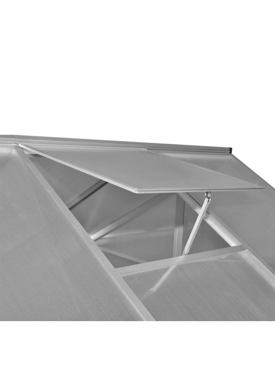 Skleník zpevněný hliník 3,46 m²