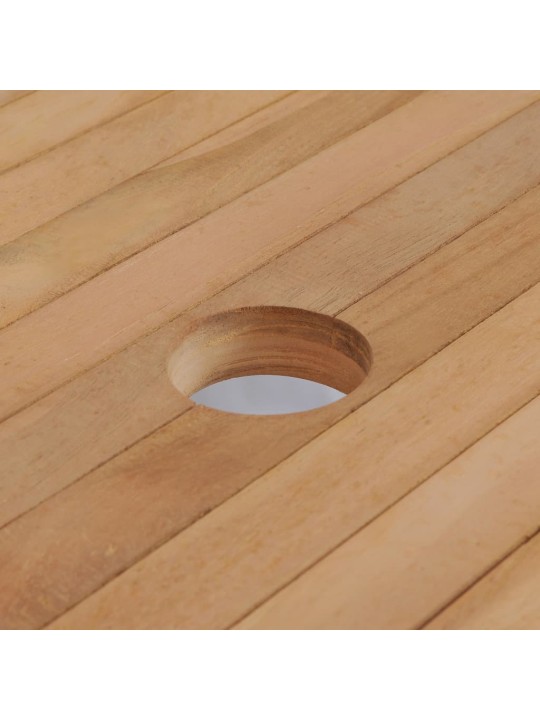 Zahradní stůl 180 x 90 x 75 cm masivní teakové dřevo
