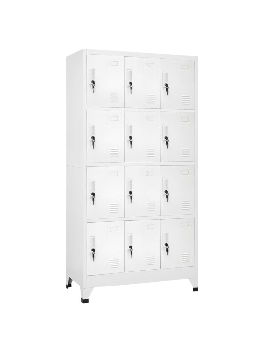 Šatní skříňka s 12 buňkami 90 x 45 x 180 cm