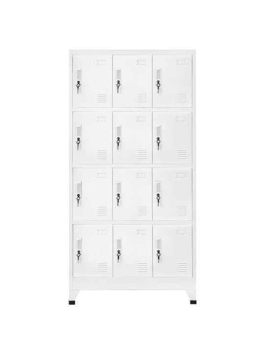 Šatní skříňka s 12 buňkami 90 x 45 x 180 cm
