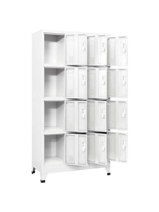 Šatní skříňka s 12 buňkami 90 x 45 x 180 cm