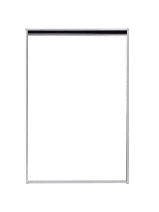 Plisovaná okenní síť proti hmyzu, hliník, 80x120 cm