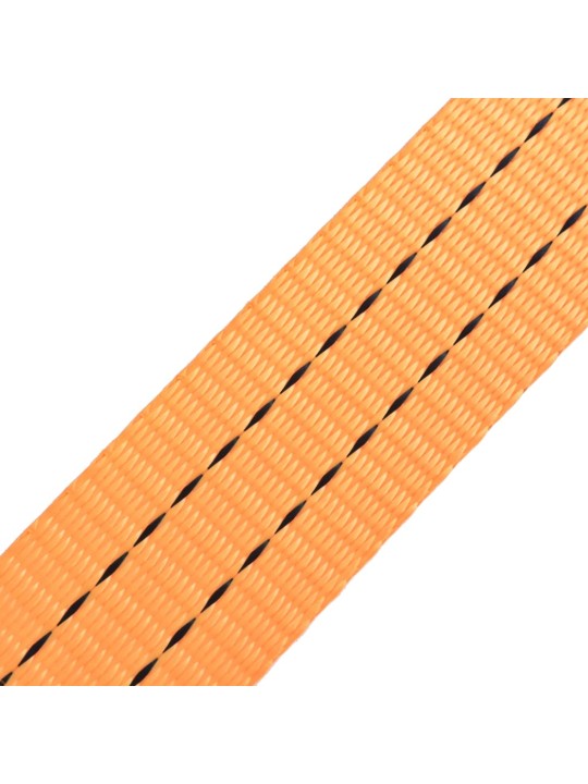 Ráčnové upínací pásy, 10 ks, 1 tuna, 6mx38mm, oranžové