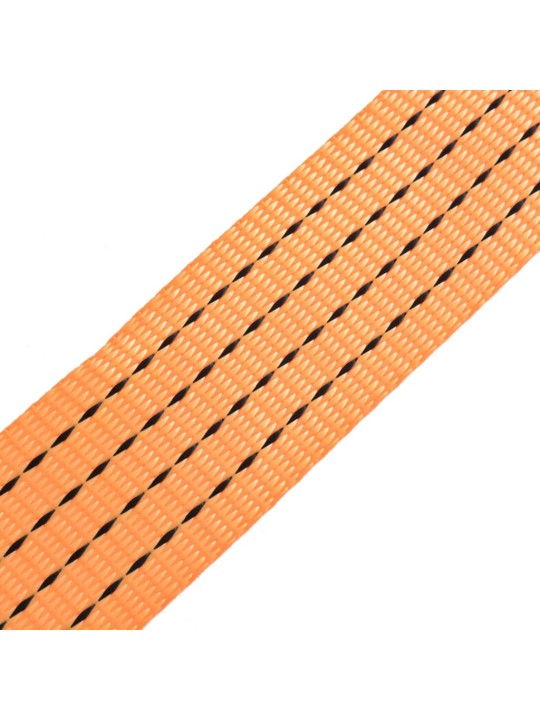 Ráčnové upínací pásy, 10 ks, 2 tuny, 8mx50mm, oranžové
