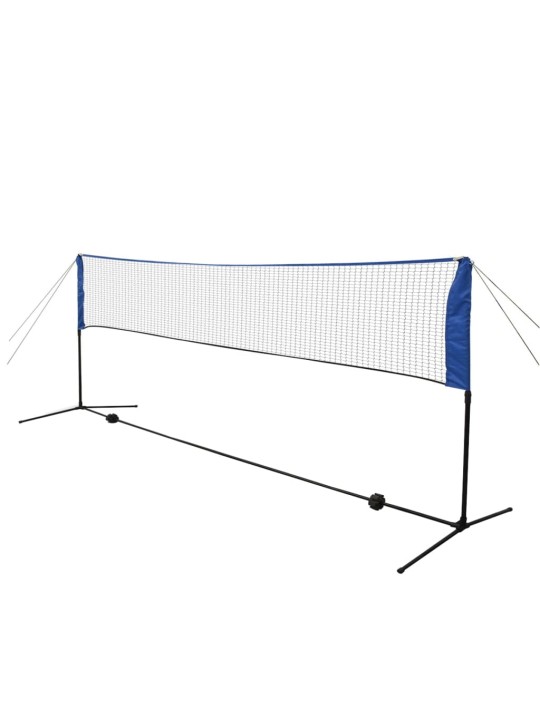 Sada badmintonové sítě a košíčků, 300x155 cm
