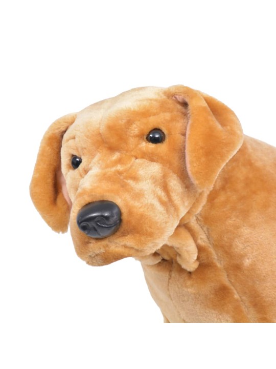 Stojící plyšová hračka labrador světle hnědý xxl