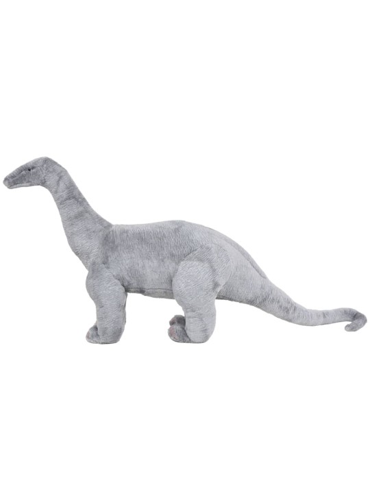 Stojící plyšová hračka dinosaurus brachiosaurus šedý XXL