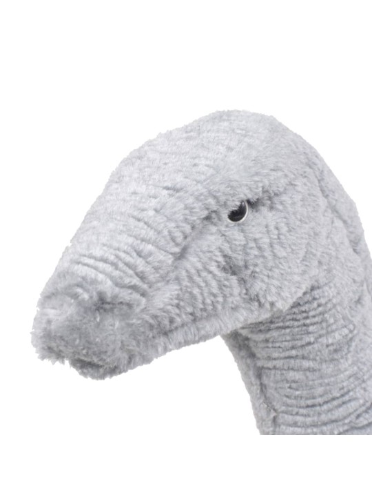 Stojící plyšová hračka dinosaurus brachiosaurus šedý XXL
