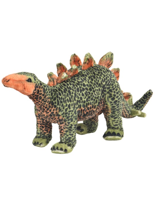 Stojící plyšová hračka dinosaurus stegosaurus zelený XXL