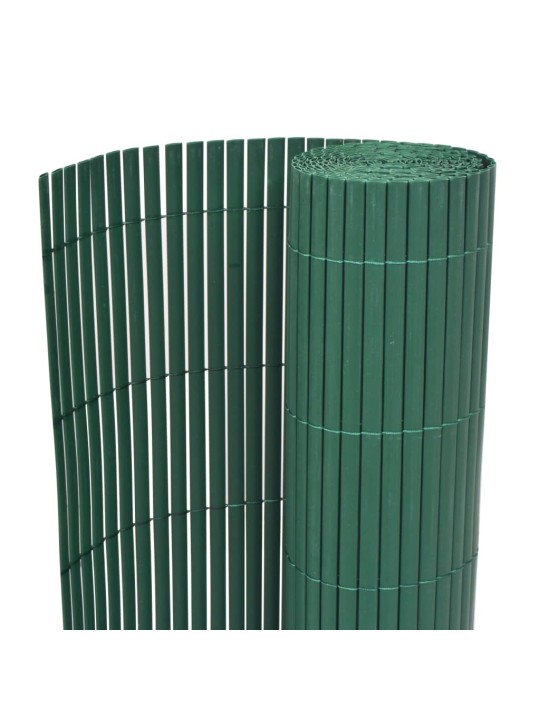 Oboustranný zahradní plot PVC 90 x 300 cm zelený