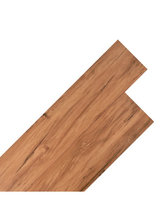 Nesamolepicí PVC podlahová prkna 5,26 m² 2 mm přírodní jilm