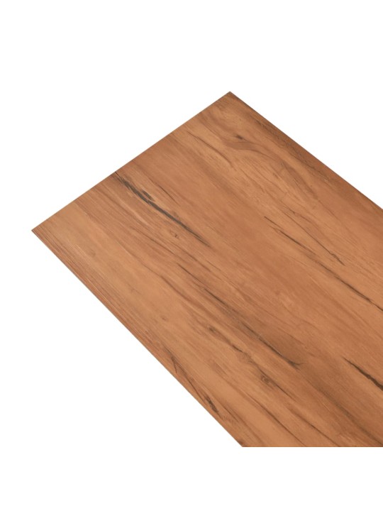 Nesamolepicí PVC podlahová prkna 5,26 m² 2 mm přírodní jilm