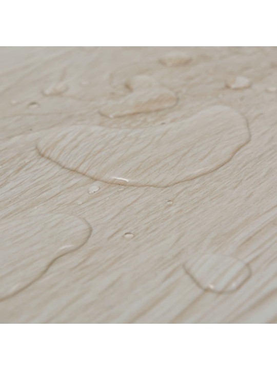 Samolepicí podlahová krytina PVC 5,02 m² 2 mm dub klasický bílý