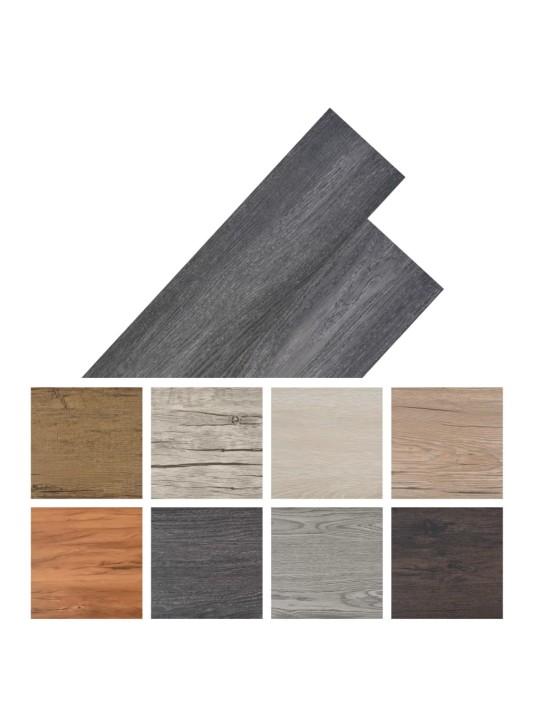 Samolepící podlahová krytina PVC 5,02 m² 2 mm černobílá