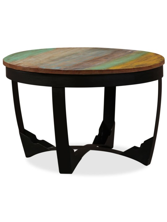 Konferenční stolek masivní recyklované dřevo 60 x 40 cm