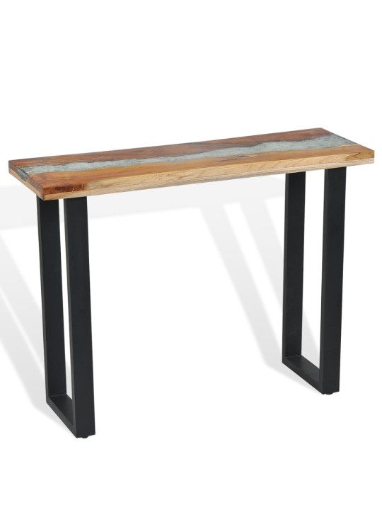Odkládací stolek, teak, 100x35x75 cm