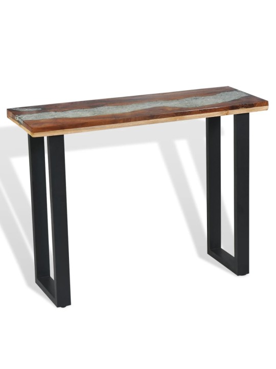 Odkládací stolek, teak, 100x35x75 cm
