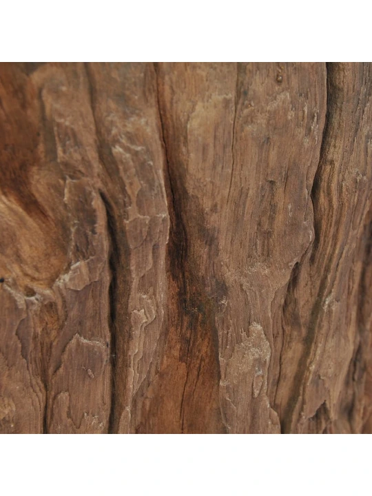 Konferenční stolek teak a sklo 50 x 40 cm
