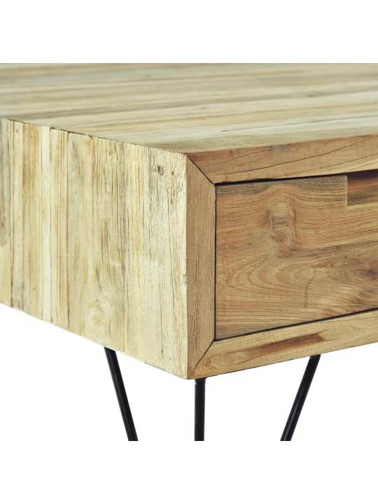 Konferenční stolek, masivní teak, 80x80x40 cm