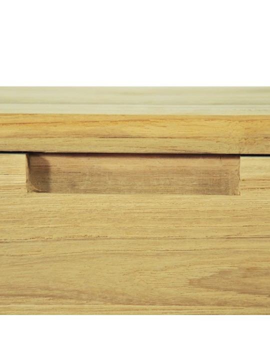 Konferenční stolek, masivní teak, 80x80x40 cm