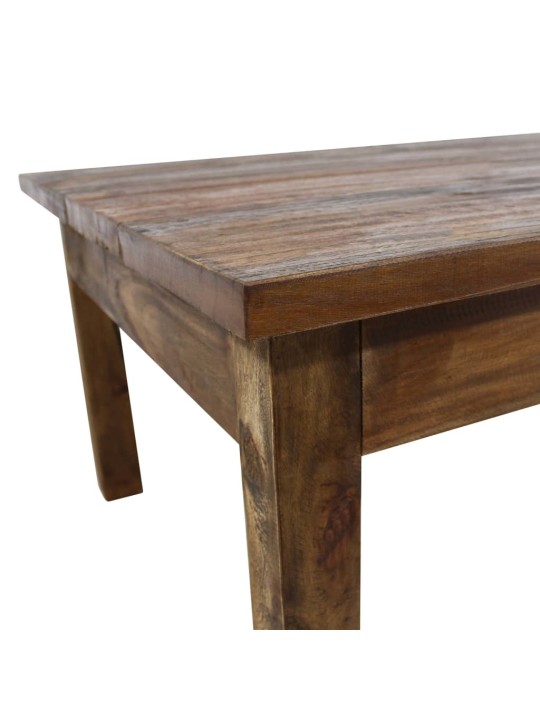 Konferenční stolek masivní mahagonové dřevo 98 x 73 x 45 cm