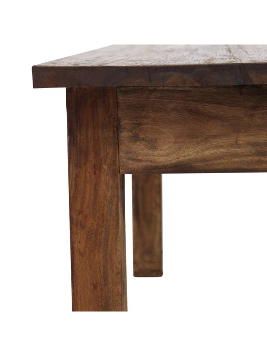 Konferenční stolek masivní mahagonové dřevo 98 x 73 x 45 cm