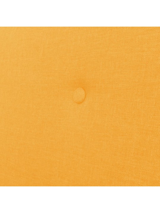 Křeslo žluté textil