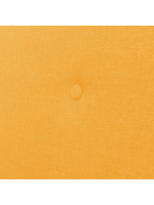 Křeslo žluté textil